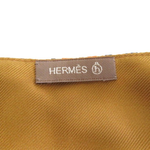 HERMES Black Scarf - Picture 9 of 11